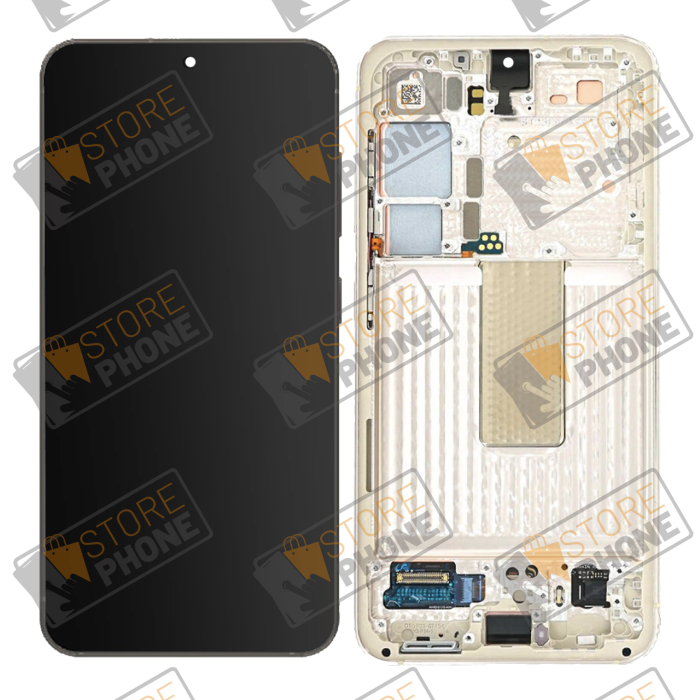 Ecran Complet OLED Samsung Galaxy S23+ SM-S916 Crème