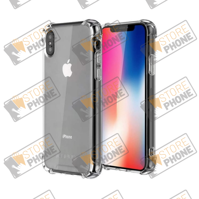 Coque Silicone Renforcée iPhone 16 Transparente