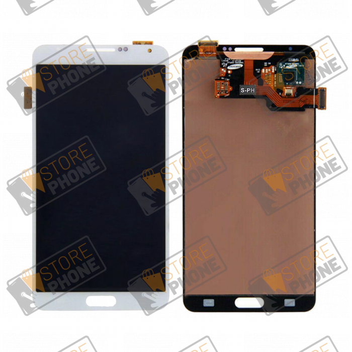 Ecran + Tactile Samsung Galaxy Note 3 SM-N9000 SM-N9005 Blanc