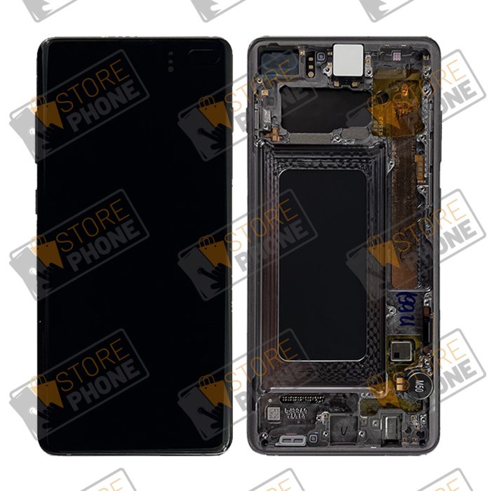 Ecran Complet In-Cell Samsung Galaxy S10 Plus SM-G975 Noir