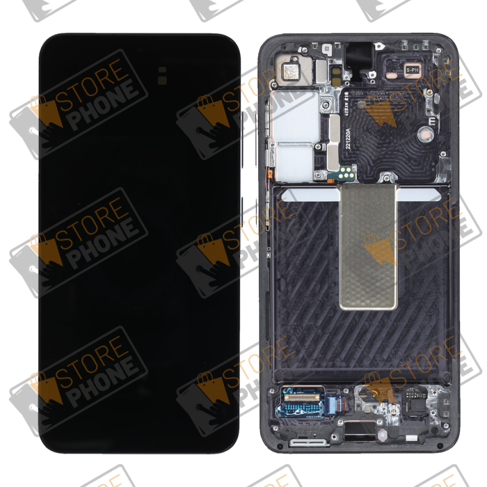 Ecran Complet In-Cell Samsung Galaxy S23 SM-S911 Noir