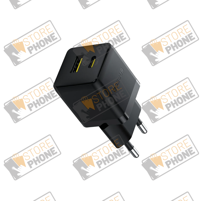 Chargeur Baseus Palm Fast Charger C+U 20W Noir