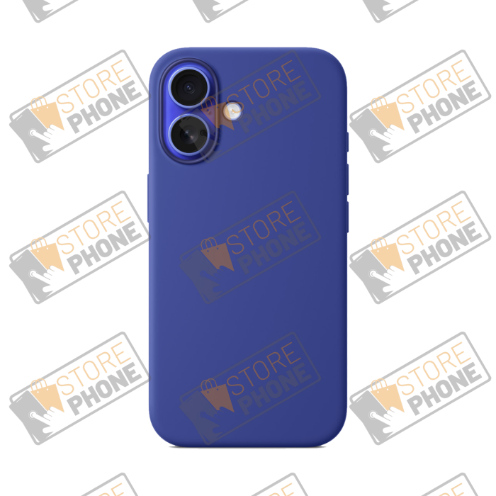 Coque Silicone MagSafe iPhone 16 Outremer