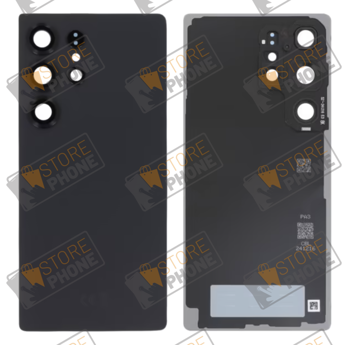 Cache Arrière Samsung Galaxy S25 Ultra SM-S938 Noir Titane