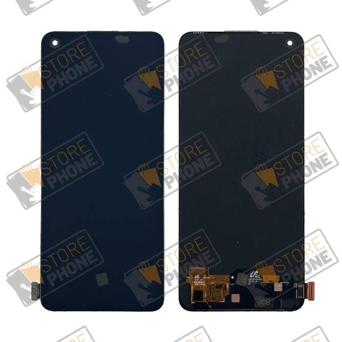 Ecran + Tactile OLED Oppo Reno8 Lite / A74 4G / A96 5G / F19 / Reno7 Z 5G Noir