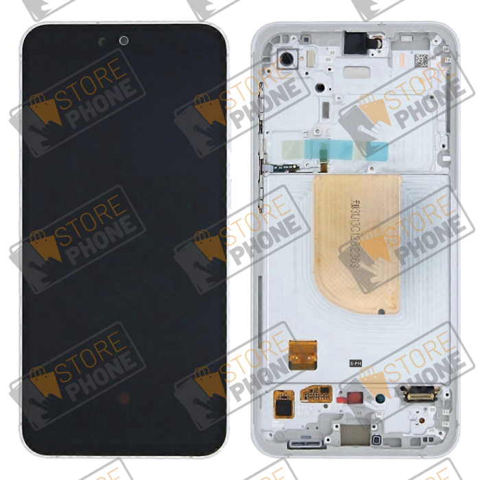 Ecran Complet Samsung Galaxy S23 FE SM-S711 Blanc