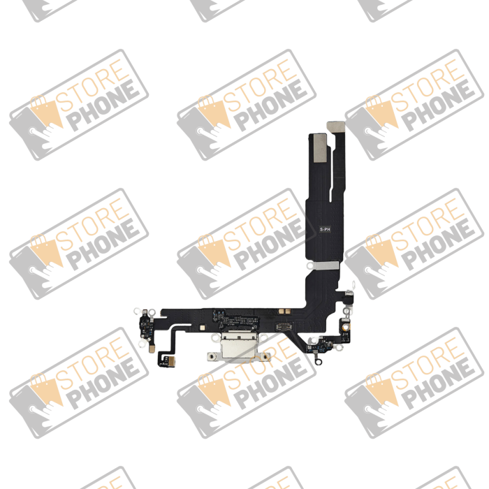 Connecteur De Charge Apple iPhone 16 Blanc