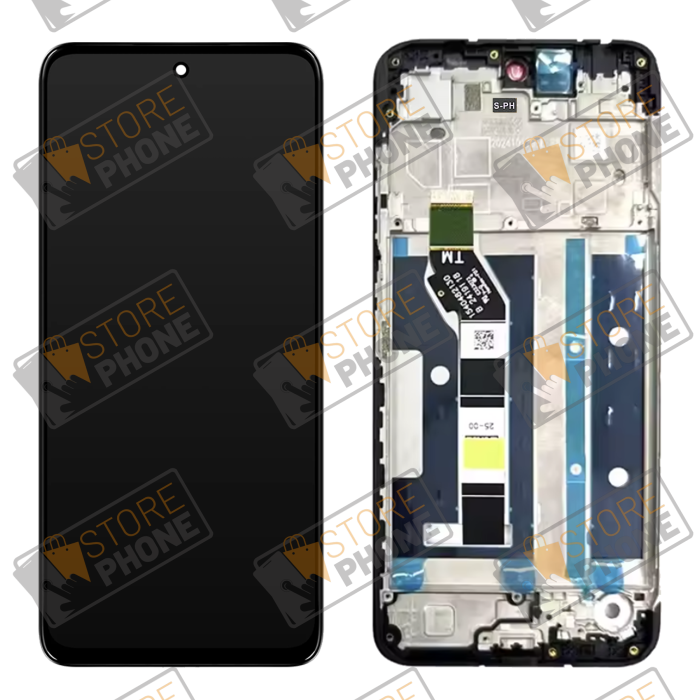 Ecran Complet Motorola Moto G05 / Moto G15 / Moto G15 Power / Moto E15 Noir