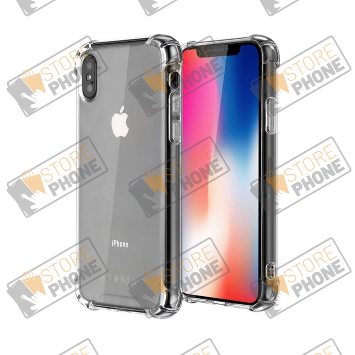 Coque Silicone Renforcée iPhone 16e Transparente