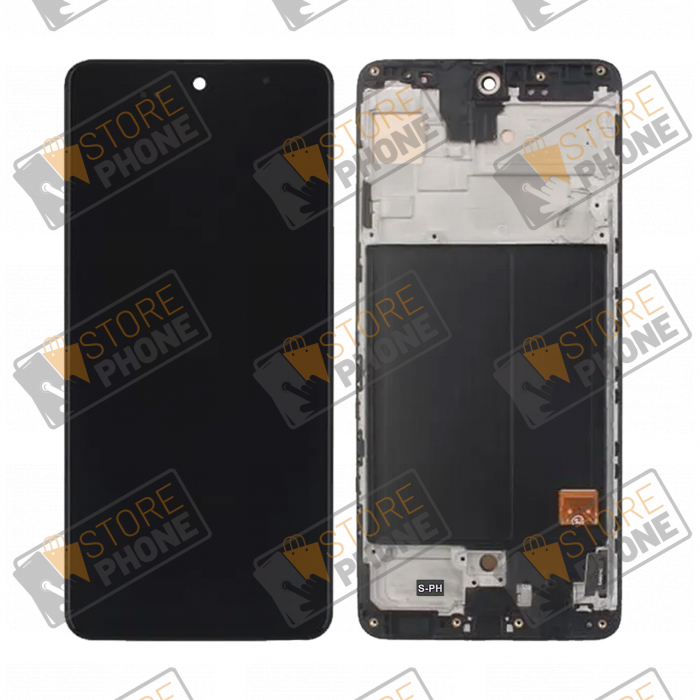 Ecran Complet BIG OLED Samsung Galaxy A51 SM-A515 Noir