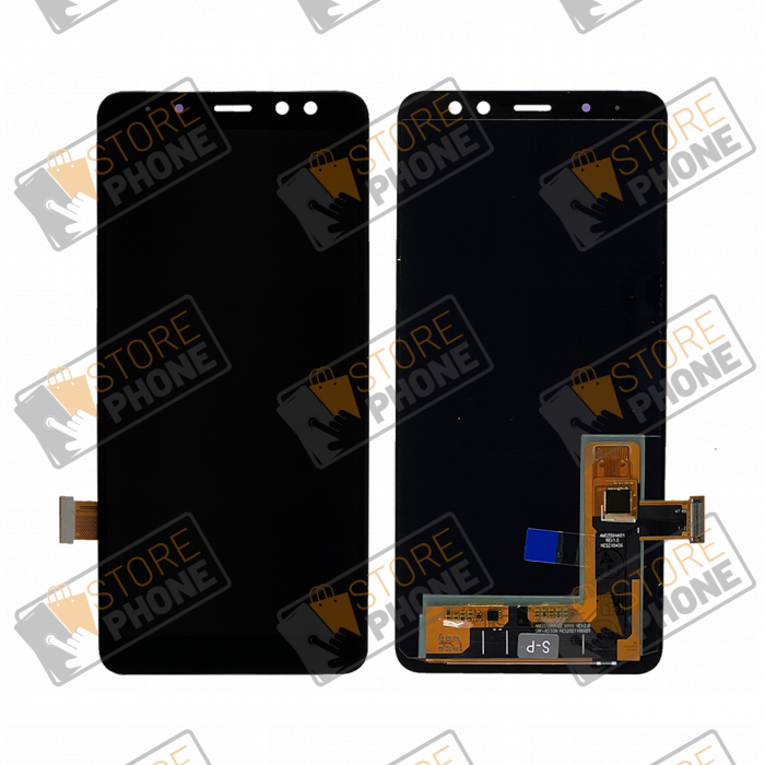 Ecran + Tactile OLED Samsung Galaxy A8 2018 SM-A530 Noir