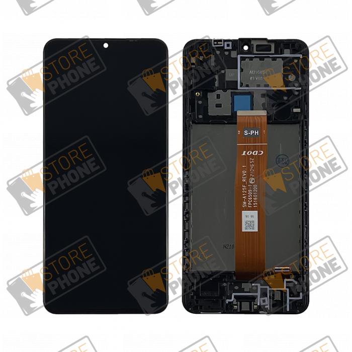 Ecran Complet Samsung Galaxy A12 SM-A125 Noir
