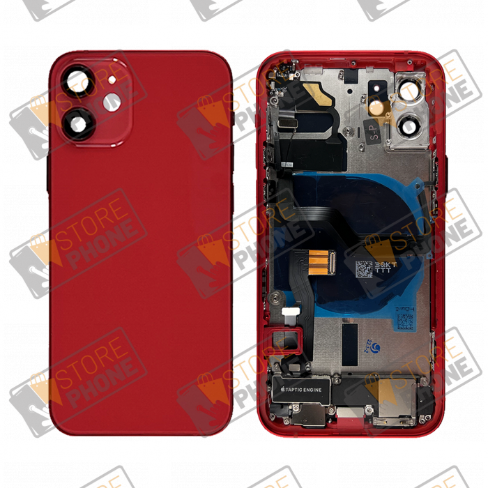Chassis Arrière Complet Apple iPhone 12 Rouge