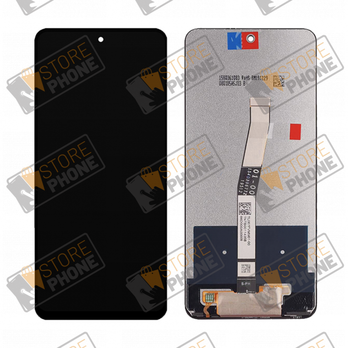 Ecran + Tactile Xiaomi Redmi Note 9 Pro / Xiaomi Redmi Note 9S Noir