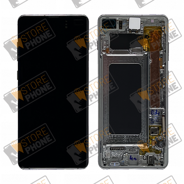 Ecran Complet Samsung Galaxy S10 Plus SM-G975 Blanc