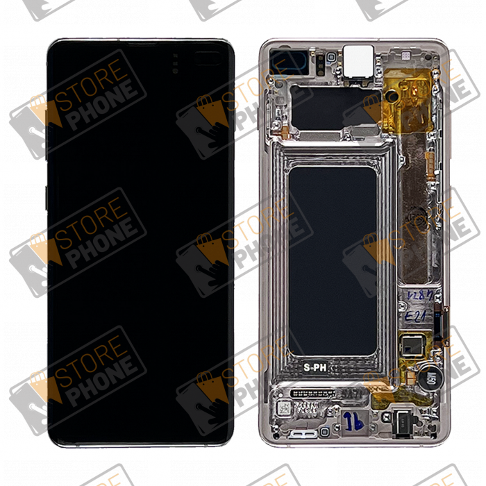 Ecran Complet Samsung Galaxy S10 Plus SM-G975 Blanc Céramique