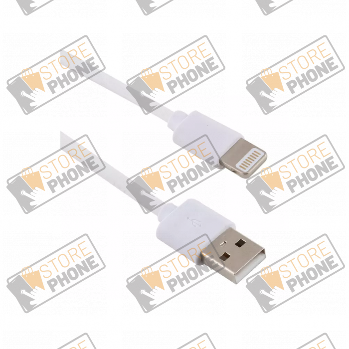 Câble Lightning vers USB (1M) Blanc