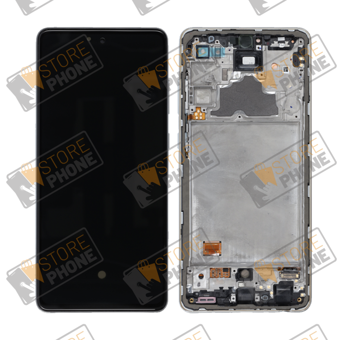 Ecran Complet Sans Batterie Samsung Galaxy A72 4G SM-A725 / A72 5G SM-A726 Awesome White