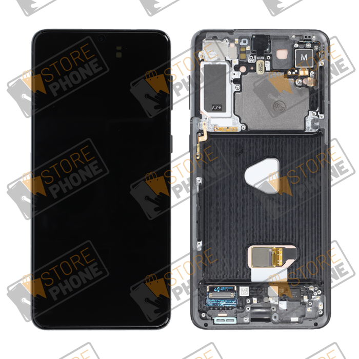 Ecran Complet Samsung Galaxy S21+ 5G SM-G996 (Sans Cam) Phantom Black