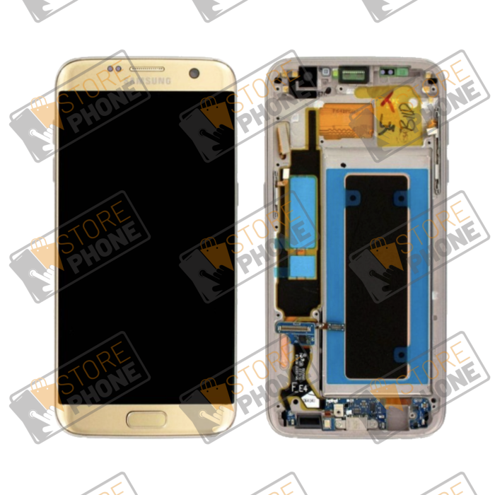 Ecran Complet Samsung Galaxy S7 Edge SM-G935F Or