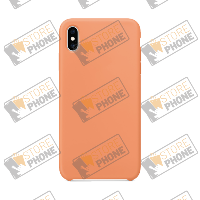 Coque Silicone iPhone Xs Max Papaye