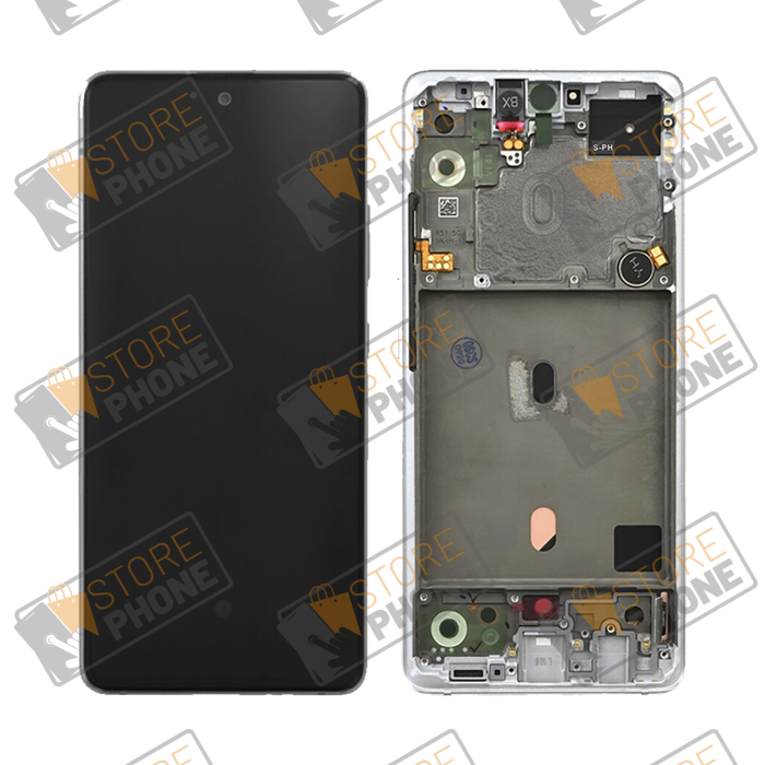 Ecran Complet Sans Batterie Samsung Galaxy A51 5G SM-A516 Blanc Prismatique