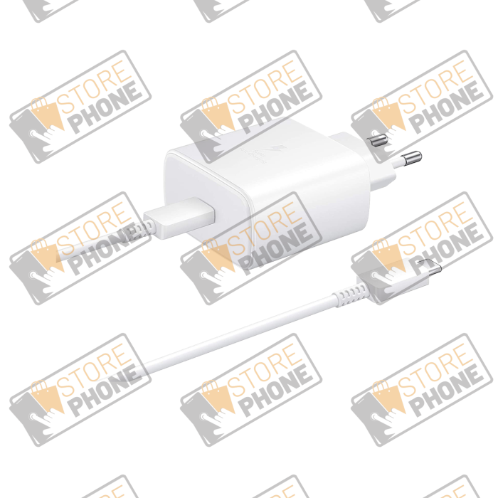 Chargeur Complet Samsung USB-C (45W) Blanc