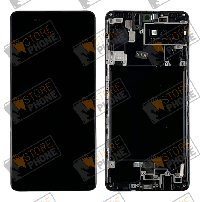 Ecran Complet Samsung Galaxy A71 SM-A715 Noir