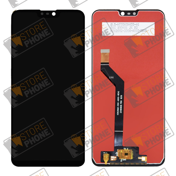 Ecran + Tactile Asus Zenfone Max Pro (M2) (ZB631KL) Noir