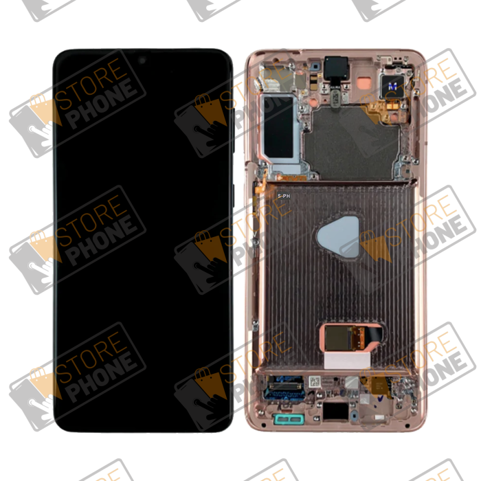 Ecran Complet Sans Batterie Samsung Galaxy S21+ 5G SM-G996 (Sans Cam) Phantom Violet