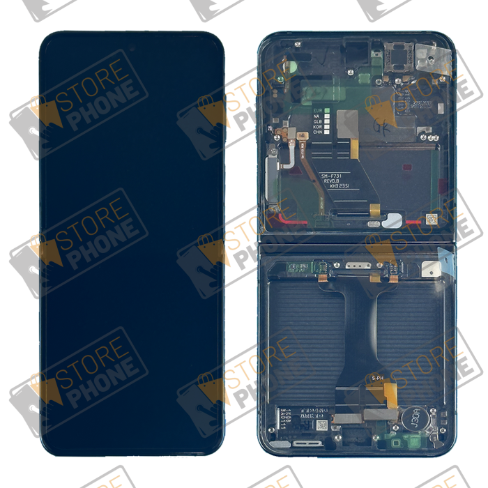 Ecran Complet Samsung Galaxy Z Flip5 SM-F731 Noir