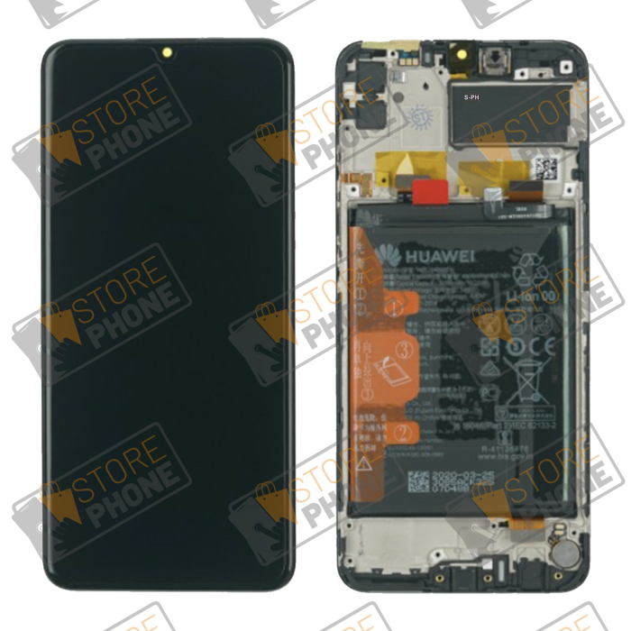Ecran Complet Huawei Y6p / Honor 9A Noir