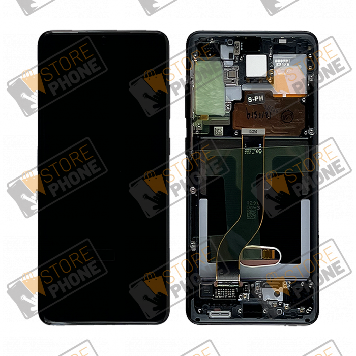 Ecran Complet OLED Samsung Galaxy S20+ SM-G985 / S20+ 5G SM-G986 Noir