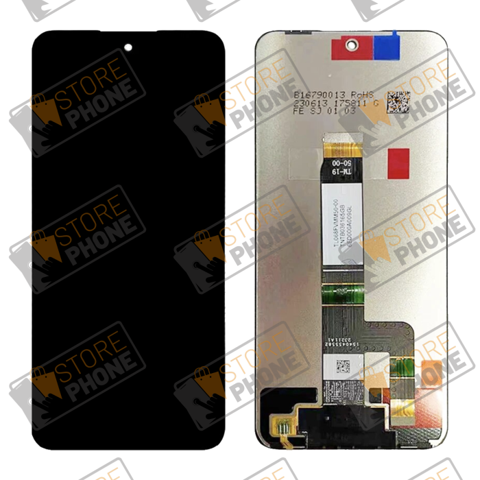 Ecran + Tactile Xiaomi Redmi 12 4G / Redmi 12 5G / Redmi 13 4G / Redmi 13 5G / Poco M6 4G / Poco M6 Pro 5G Noir