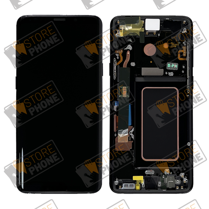 Ecran Complet OLED Samsung Galaxy S9 Plus SM-G965 Noir