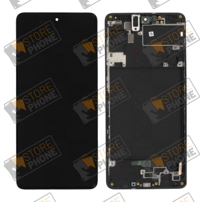 Ecran Complet BIG OLED Samsung Galaxy A71 SM-A715 Noir