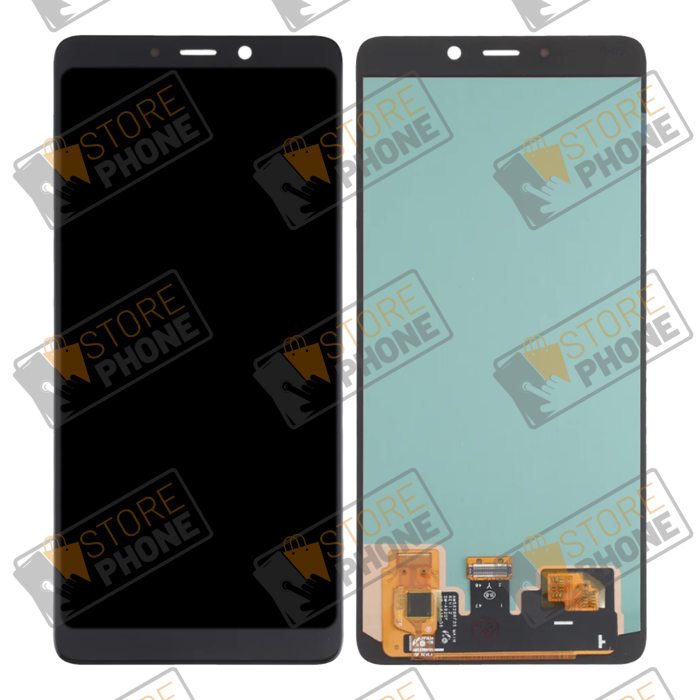 Ecran + Tactile OLED Samsung Galaxy A9 2018 SM-A920 Noir