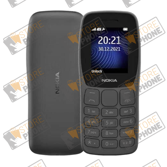 Nokia 105 Double SIM 2022 Noir