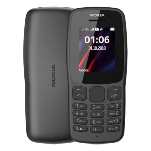 Nokia 106 Double SIM 2018 Noir