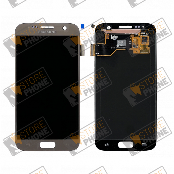 Ecran + Tactile Samsung Galaxy S7 SM-G930 Or