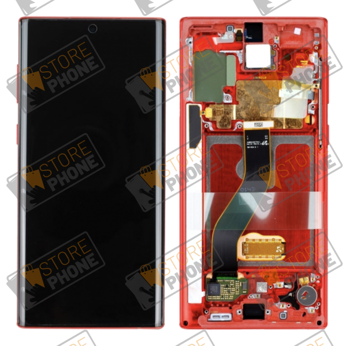 Ecran Complet Samsung Galaxy Note 10 SM-N970 Rouge