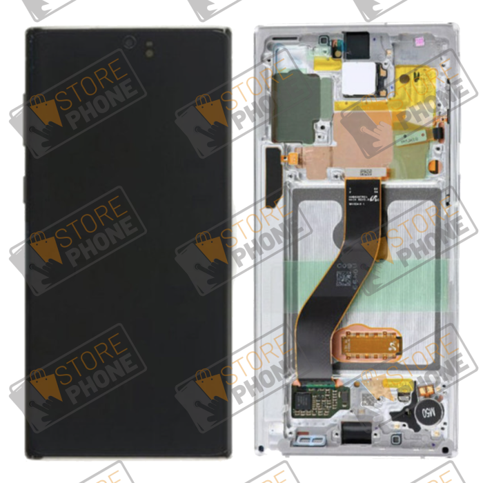 Ecran Complet Samsung Galaxy Note 10 SM-N970 Blanc