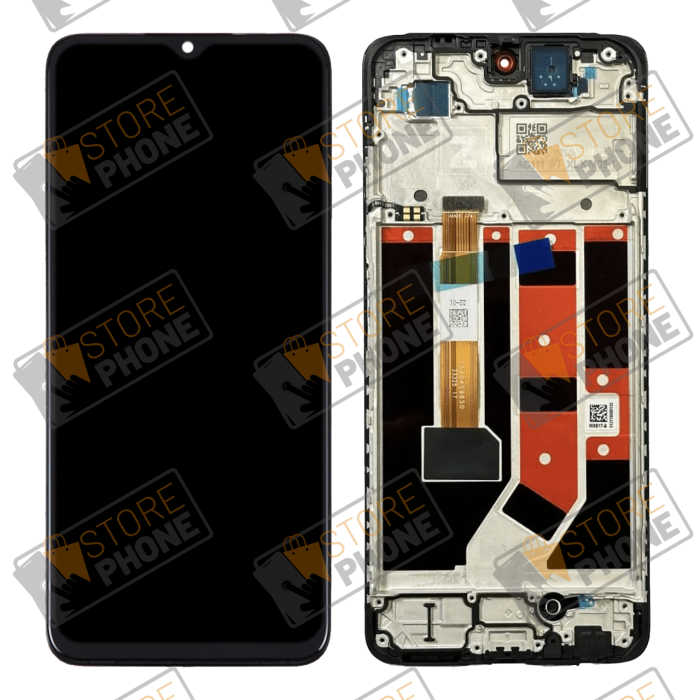 Ecran Complet Oppo A58 5G / Oppo A78 5G Noir